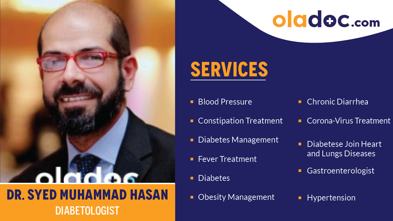 Services provided by Dr.Syed Muhammad Hasan
